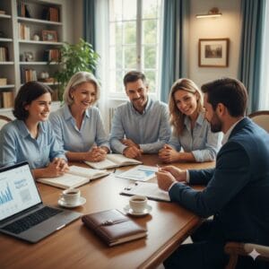 Asesoramiento profesional en Seguros Agencia sobre planificación de seguro de decesos, vida y trámites de herencias con equipo legal.