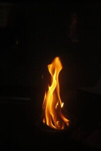 fuego incendio en hogar
